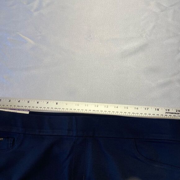 Nine West Heidi Pull on Pants, Navy , XXL, NWT, Skinny - Picture 5 of 9